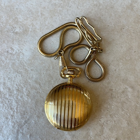 Collezio mini pocket Watch battery gold tone - Picture 4 of 5